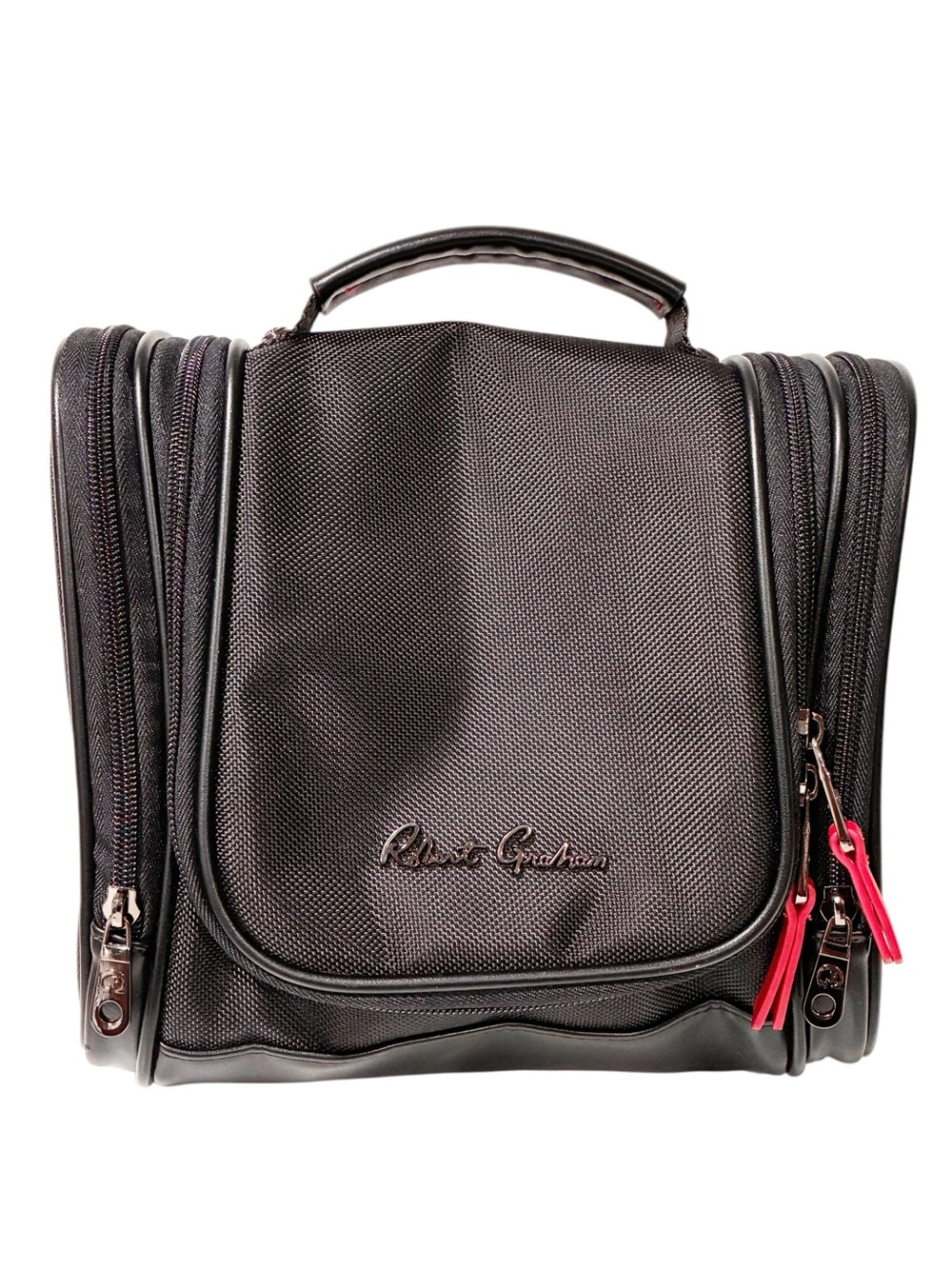 Robert Graham Hanging Toiletry Overnight Bag Armageddon Black/Paisley